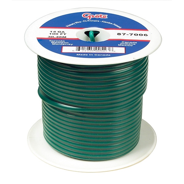 Battery Doctor 20 AWG 1 Conductor Stranded Primary Wire 100 ft. GN - 87-2006