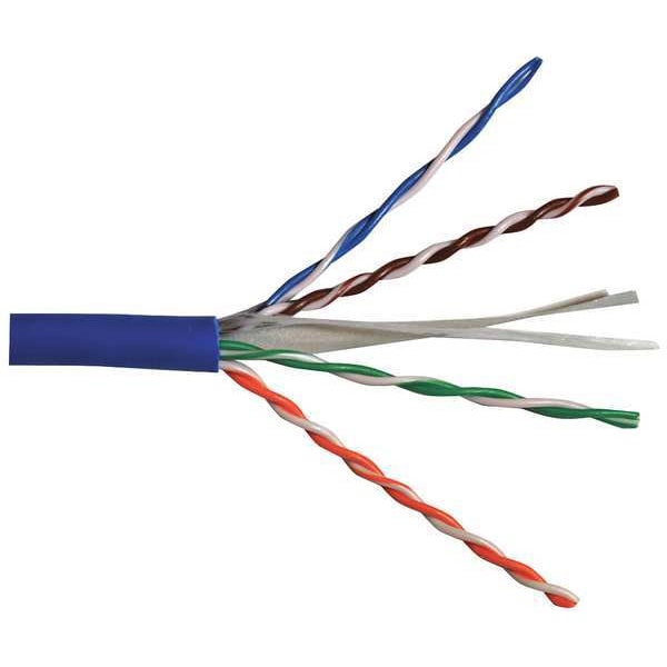 Carol Cable, Cat 6, 23 AWG, 1000 ft, Blue - CR6.30.07