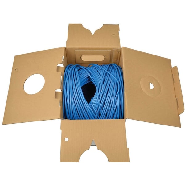 Tripp Lite 1000ft cat5e 350MHz- Azul, N02201KBL - N022-01K-BL