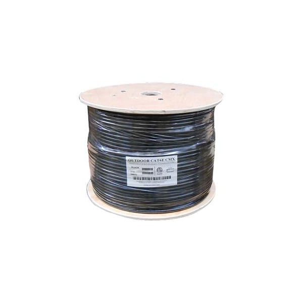 Cable exterior directo enterrado CAT6 UTP de Bestlink Netware - 1000 pies - Negro - 101007BK