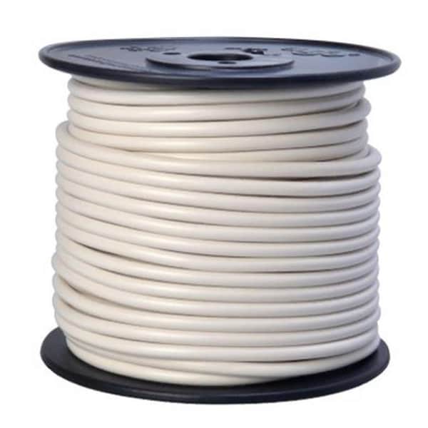 Southwire Coleman Cable 55671923 100 ft. 10GA White Primary Wire - 131639