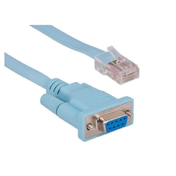 Sanoxy 6ft Cisco Console Cable DB9 Female to RJ45 Male - SNX-CBL-CS113-2206