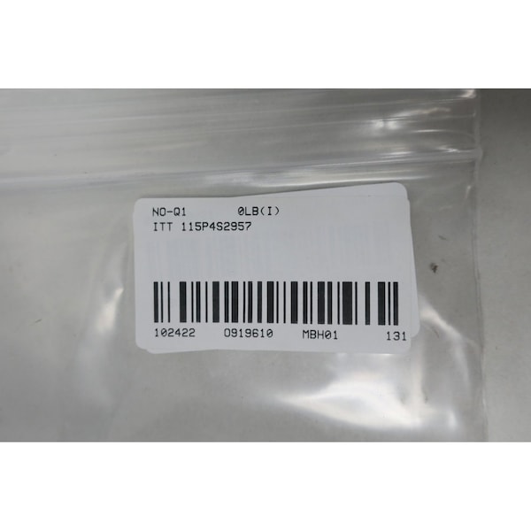 Interruptor de presión Itt NeoDyn 20Psi 125250Vca - 115P4S2957