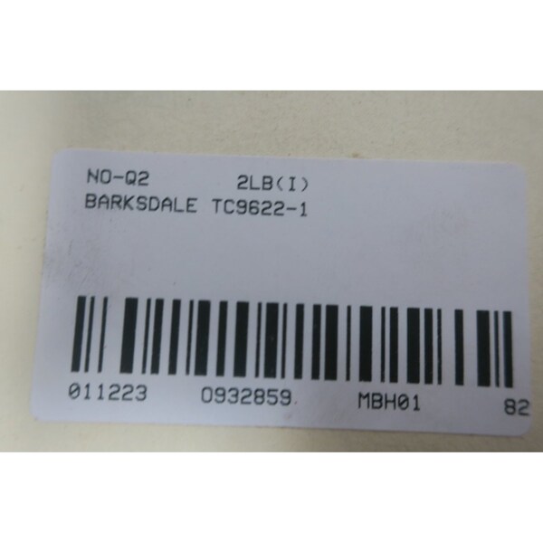 Interruptor de presión Barksdale 35400Psi 125250480600VAc - TC9622-1