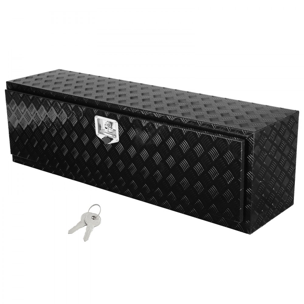 VEVOR Underbody Aluminum Truck Tool Box 60" x 17" x 18" Trailer RV Tool Storage - CDKCGJX26017EYJ1NV0