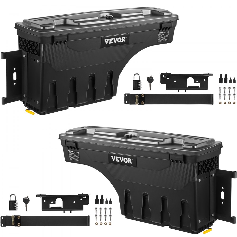 VEVOR Truck Bed Storage Tool Box for Dodge Ram 1500 2019-2021 Left and Right - ZHSKU00000000000003