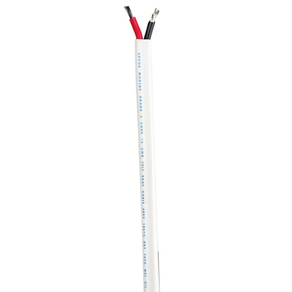 Ancor Standard Duplex Cable-Flat 10/2-2x5mm-Red/Black-Sold By The Foot - 1211-FT