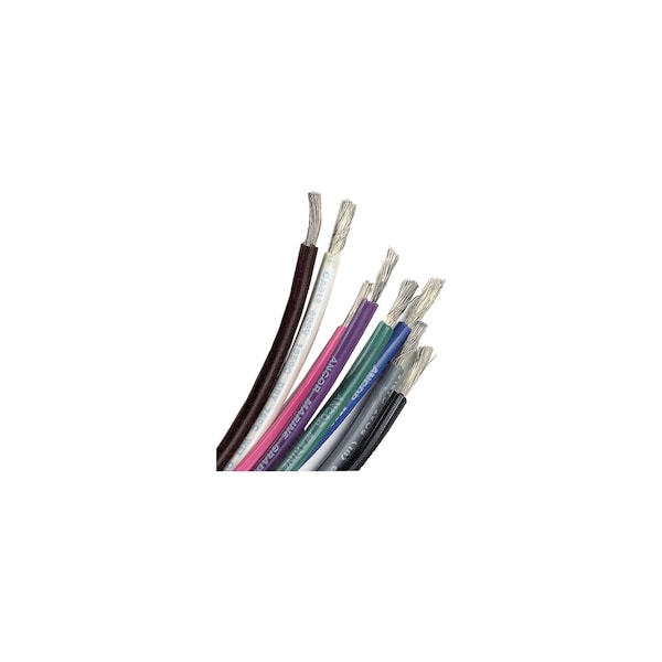 Ancor Marine Grade  Tinned Copper Primary Wire, #14 AWG, 250', Black - 104025