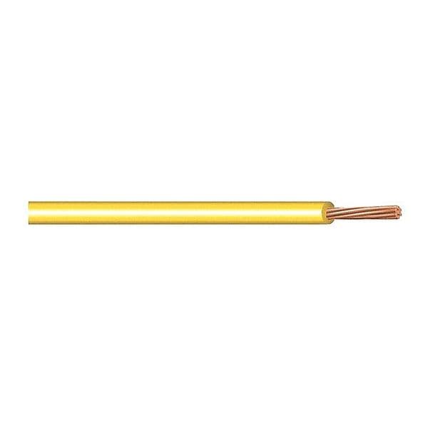 Carol Hookup Wire, CSA TR-64 (UL 1007, 1569), 24 AWG, Yellow, 100 ft - C2015A.12.05