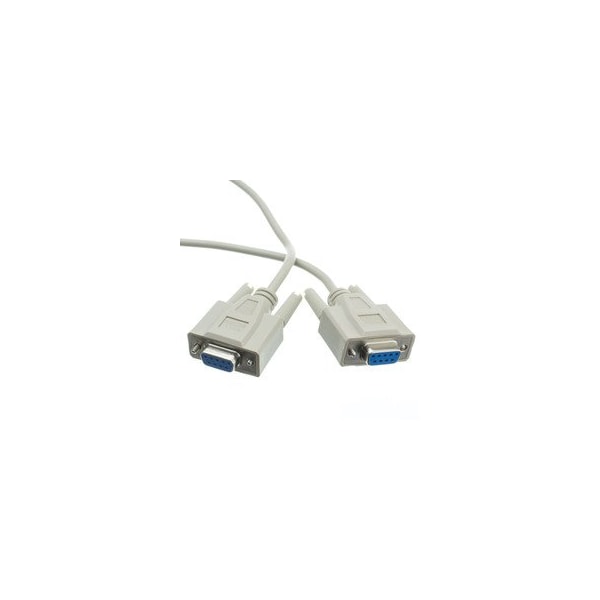 Swe-Tech 3C Null Modem Cable, DB9 Female, UL rated, 8 Conductor, 6 foot - FWT10D1-20406