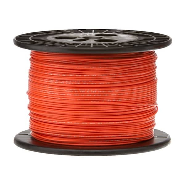 Remington Industries Hookup Wire, 22 AWG, Orange, 250 ft - 22UL3173STRORA250