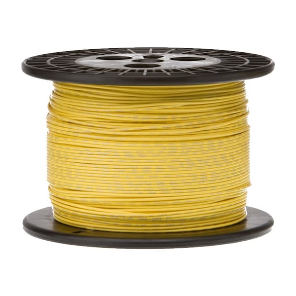 Remington Industries Hookup Wire, CSA TR-64 (UL 1007, 1569), 22 AWG - 22UL1007STRYEL1000