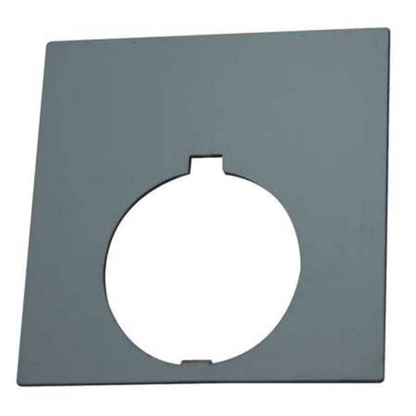 Placa de leyenda en blanco de Eaton, negro/blanco o plateado - HT8SP76
