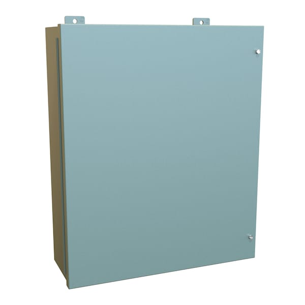 Hammond Steel Electrical Enclosures, 24 in H, 7 in D, 20 in W, NEMA 12, Hinged - 1418JE7