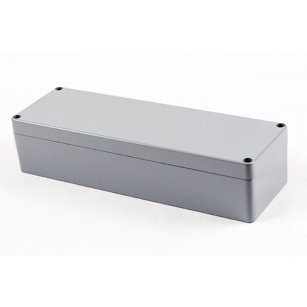 Hammond Aluminum Electrical Enclosures, 9.85 in H, 2.24 in D, 3.13 in W, NEMA 4, 4X, 6, 6P, 12, 13 - 1590Z140GY