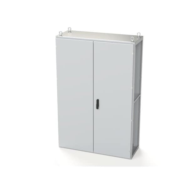 Saginaw Control & Engineering Carbon Steel Electrical Enclosures, 70.87 in H, 18 in D, 47.24 in W, NEMA 3R, 12, 13, Hinged - SCE-T181205LG