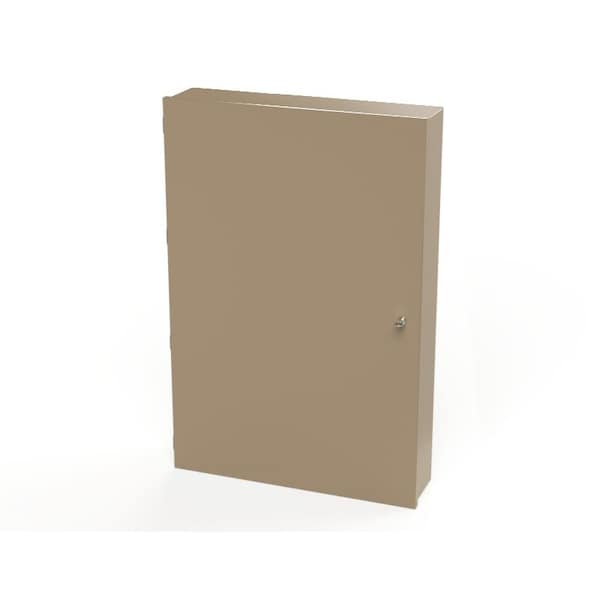 Saginaw Control & Engineering Carbon Steel Electrical Enclosures, 36 in H, 6 in D, 24 in W, NEMA 1, Hinged - SCE-36N2406NK-T