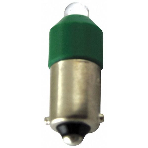 Foco LED en miniatura de Eaton, 6 a 12V, verde - E22LED612GN