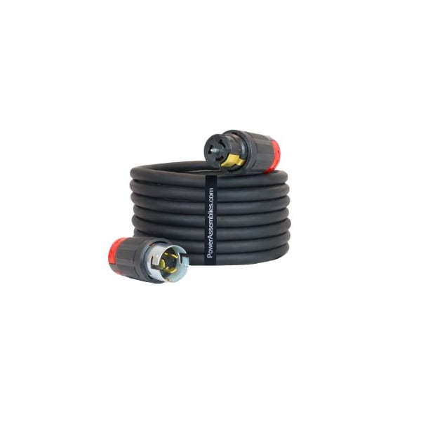 Power Assemblies 50A Spider Box California Style Locking Cable 50 ft - CS4O50050MF