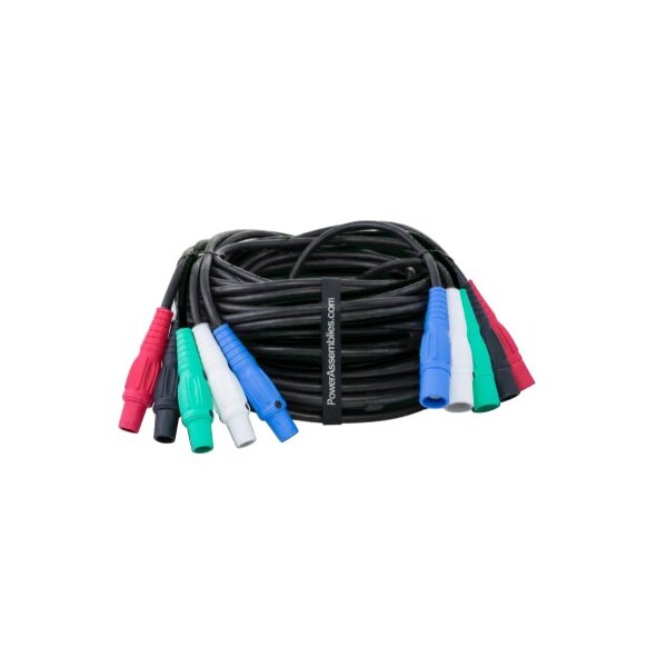 Power Assemblies 50' Banded Set 120/208V M/F 4 #2 AWG and 1 #6 AWG Type SC - FB02SC16050MF-4