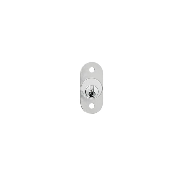 Richelieu 78 en 22 mm Cerradura de botón pulsador para un grosor máximo de panel de 78 en 22 mm Cromo - 369470140