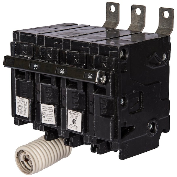 Siemens Miniature Circuit Breaker, BL Series, 30A, 3 Pole, 120/240V AC, 65kA at 240V AC - B330HH00S01