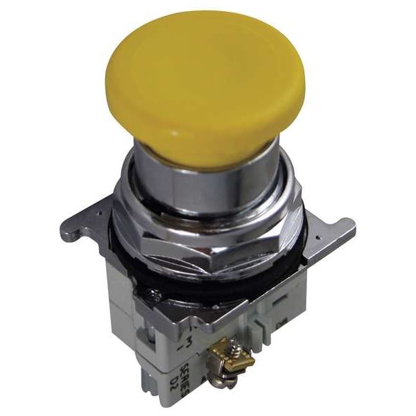 Botón de presión no iluminado Eaton Cutler-Hammer, amarillo - 10250T26Y