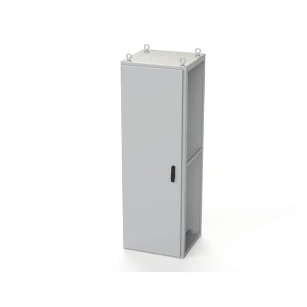 Saginaw Control & Engineering Carbon Steel Electrical Enclosures, 70.87 in H, 22 in D, 23.62 in W, NEMA 3R, 12, 13, Hinged - SCE-S180606LG