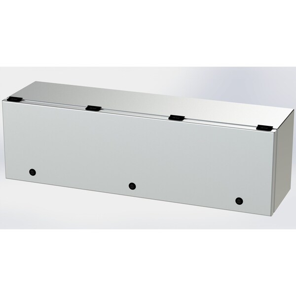 Saginaw Control & Engineering 304 Stainless Steel Electrical Enclosures, 9 in H, 8 in D, 30 in W, NEMA 3R, 4, 4X, 12, 13, Hinged - SCE-L9308ELJSS