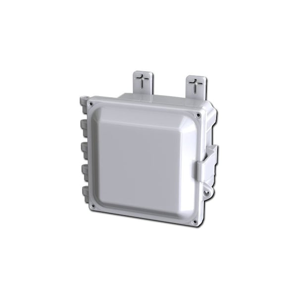Saginaw Control & Engineering Polycarbonate Electrical Enclosures, 7.41 in H, 5.84 in D, 8.68 in W, NEMA 3R, 4, 4X, 12, 13 - SCE-606PC