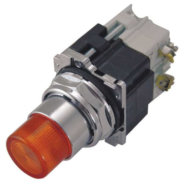 Botón pulsador iluminado Eaton, 30mm, 1NO - 10250T397LAD2A-53