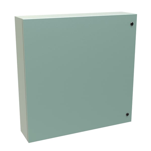Hammond Steel Electrical Enclosures, 36 in H, 8 in D, 36 in W, NEMA 4, Hinged - EN4SD36368GY