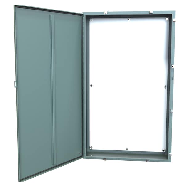 Hammond Steel Electrical Enclosures, 60 in H, 10 in D, 36 in W, NEMA 4, Hinged - 1418N4T10