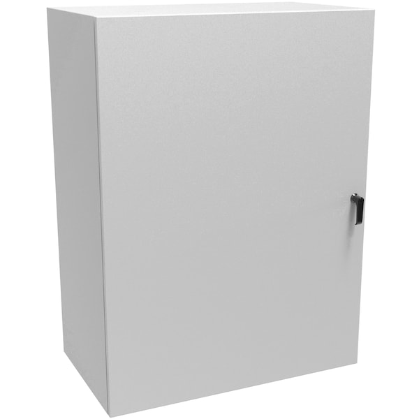 Hammond Steel Electrical Enclosures, 48 in H, 20 in D, 36 in W, NEMA 4, Hinged - EN4SD483620LG
