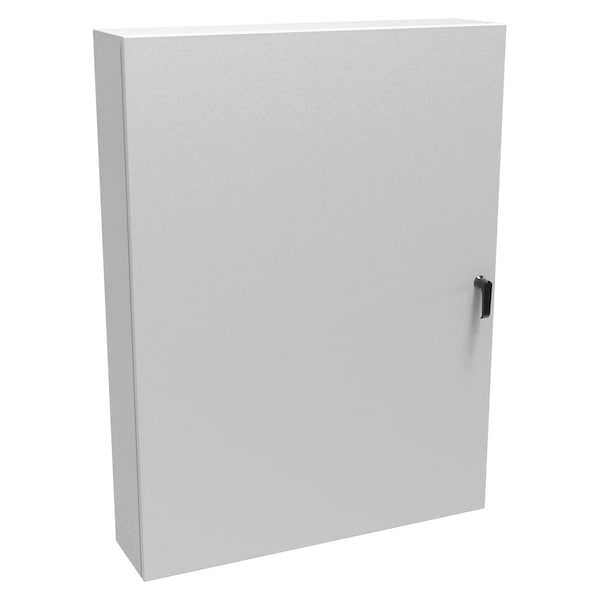 Hammond Steel Electrical Enclosures, 48 in H, 8 in D, 36 in W, NEMA 4, Hinged - EN4SD48368LG