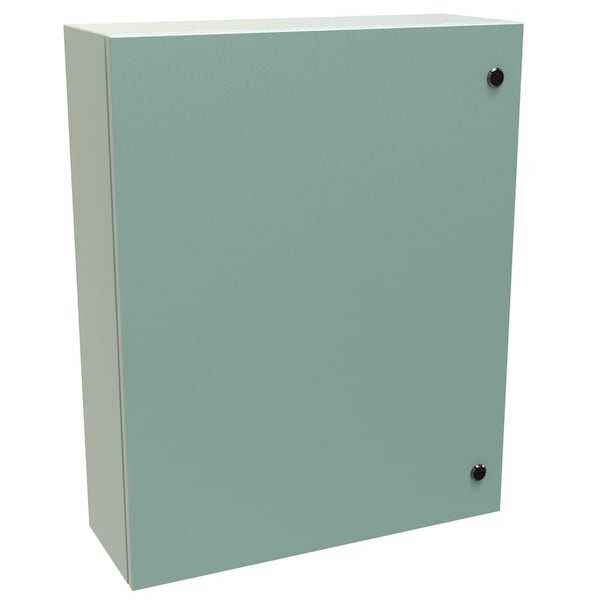 Hammond Steel Electrical Enclosures, 30 in H, 8 in D, 24 in W, NEMA 4, Hinged - EN4SD30248GY