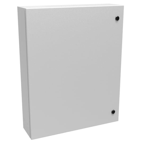 Hammond Steel Electrical Enclosures, 30 in H, 6 in D, 24 in W, NEMA 4, Hinged - EN4SD30246LG