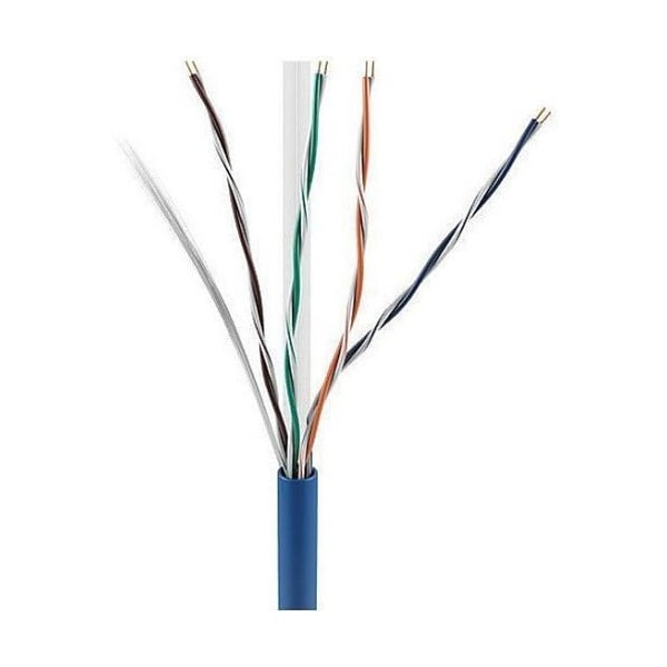 Adipro 23/4 C6 CMR/FT4 BLUE 1M RL/BOX UL/ETL 100% COPPER - 0E-CAT6RBL
