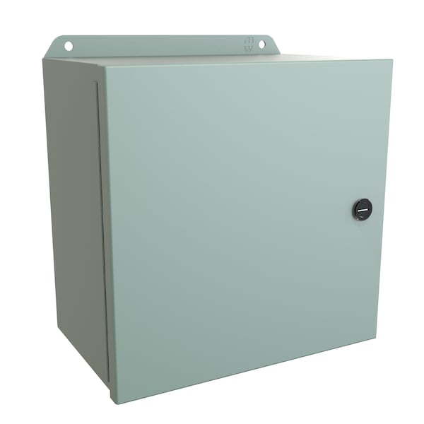 Hammond Steel Electrical Enclosures, 10 in H, 6 in D, 10 in W, NEMA 4, Hinged - EJ10106