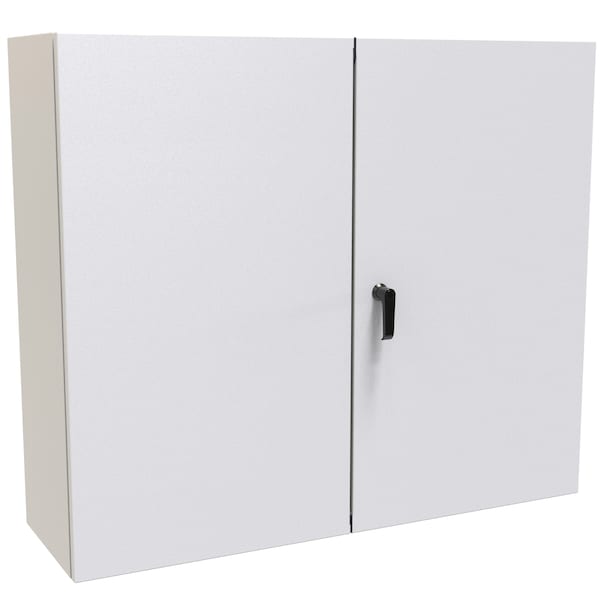 Hammond Steel Electrical Enclosures, 36 in H, 12 in D, 42 in W, NEMA 12, Hinged - EN4TD364212LG