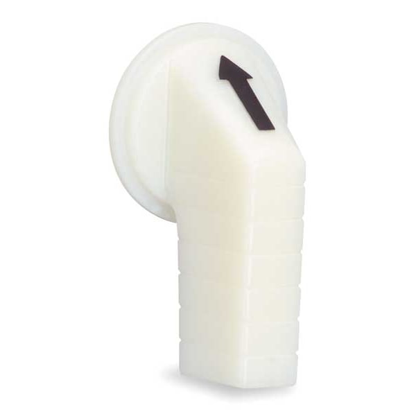 Perilla de interruptor Schneider Electric, palanca extendida, blanco, 30mm - 9001W24.