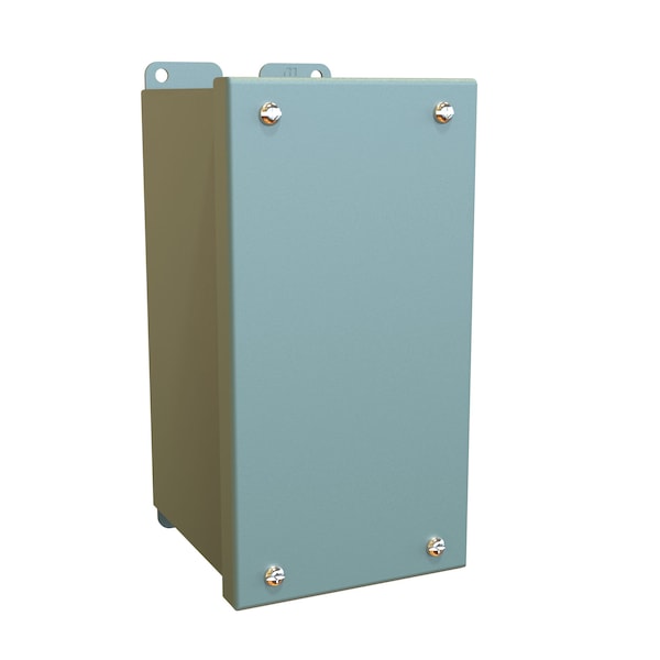 Hammond Steel Electrical Enclosures, 8 in H, 4-3/4 in D, 4 in W, NEMA 12, Lift Off - 1438C