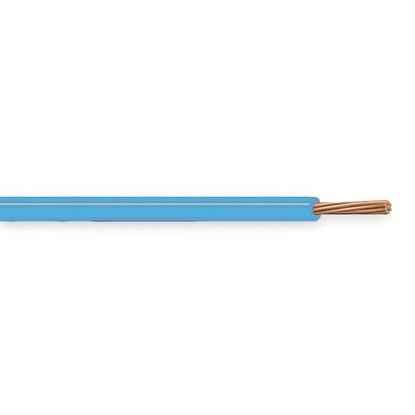 Carol Machine Tool Wire, AWM, MTW, TEW, TFF, 14 AWG, Light Blue, 500 ft - 76812.R8.16