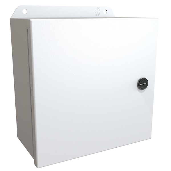 Hammond Steel Electrical Enclosures, 8 in H, 4 in D, 8 in W, NEMA 4, Hinged - EJ884LG