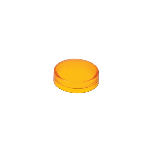 Schneider Electric Harmony XB5, Harmony XB4, lente naranja lisa para botón de pulsación circular iluminado Ø22 mm con bombilla BA9s - ZBW915.