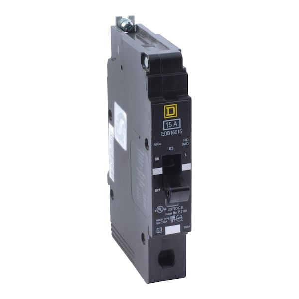 Square D Miniature Circuit Breaker, EGB Series, 20A, 1 Pole, 347/600V AC, 65kA at 120V AC - EGB16020