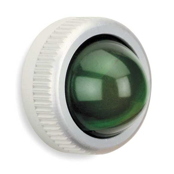 Lente de luz piloto Schneider Electric, 25mm, verde, vidrio - 9001G6.