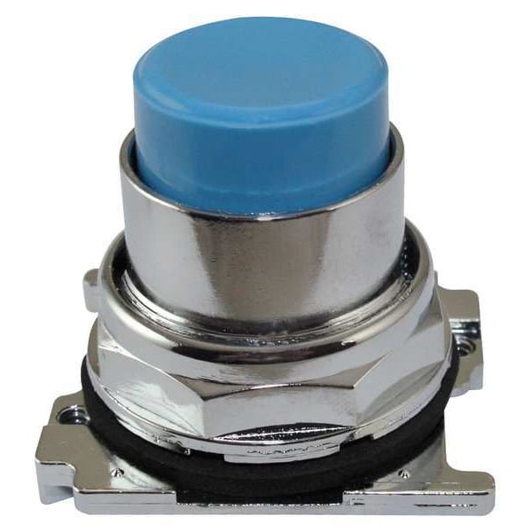 Operador de botón de empuje sin iluminación de Eaton, 30mm, azul - 10250T118