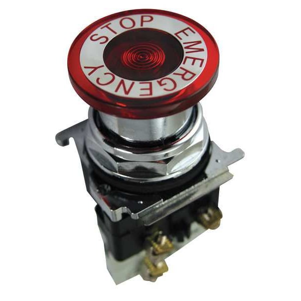 Botón de parada de emergencia iluminado Eaton Cutler-Hammer - 10250T563LED06-71X