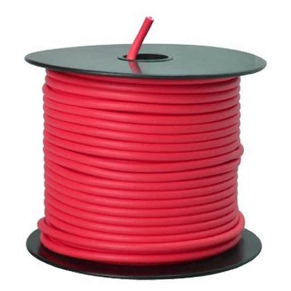 Southwire Coleman Cable 55671523 100 ft. 12 Gauge Primary Wire - Red - 130854